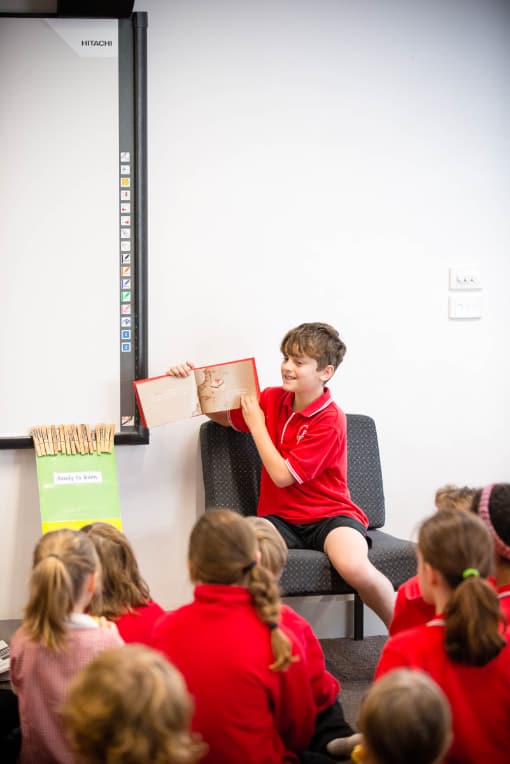 Malmsbury Primary School Literacy - kids reading